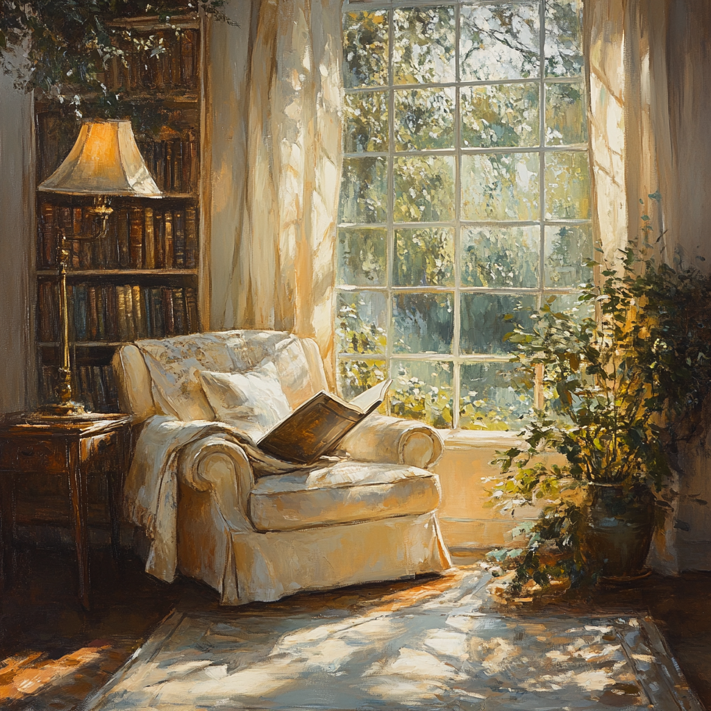 Vermeer Inspired Quiet Library Paint by numbers kits