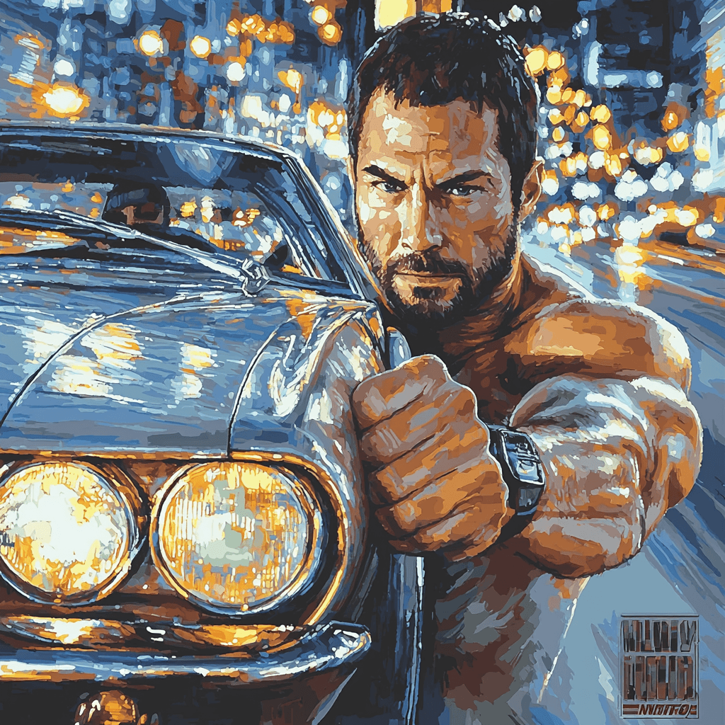 Vin Diesel: Driving The Pulse Of Fast & Furious Painting By Numbers Kit