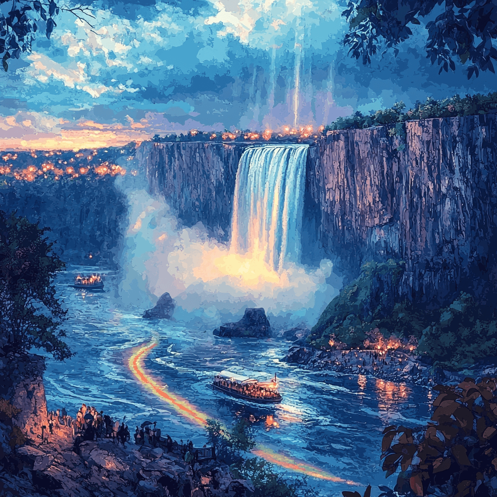 Niagara Falls - Canada/USA Paint By Number