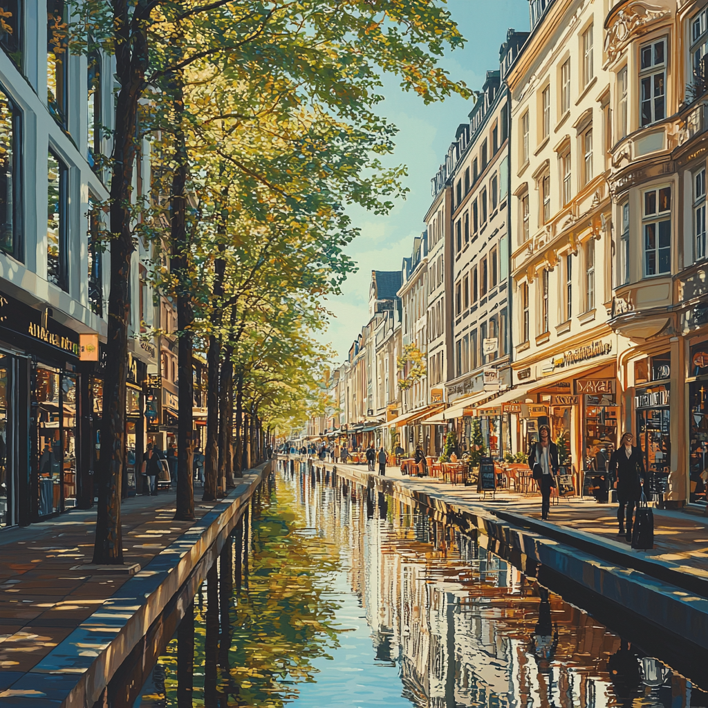 Königsallee Paint By Numbers Kits