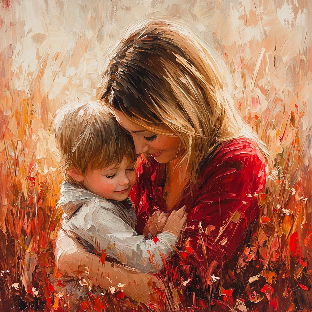A Hug That Lasts Forever Paint By Color