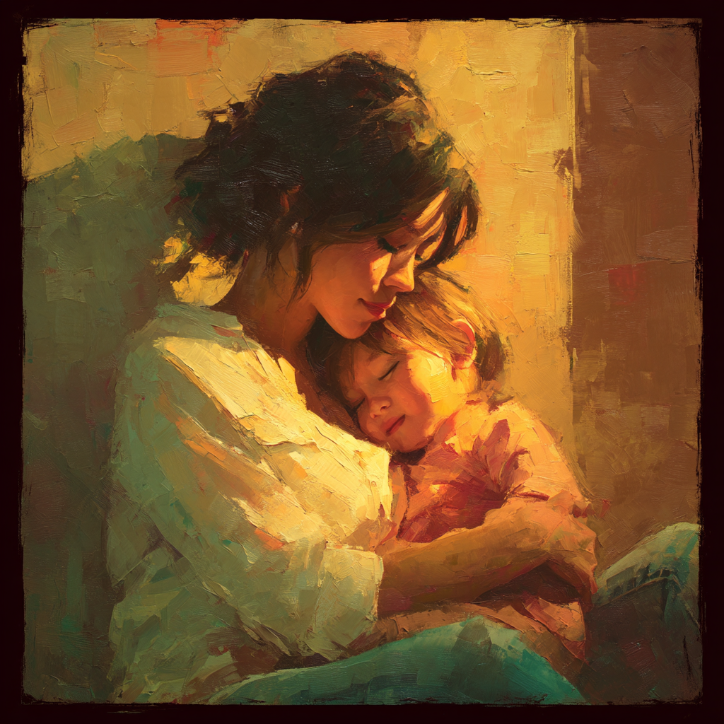 Glimmers Of Love Number Painting