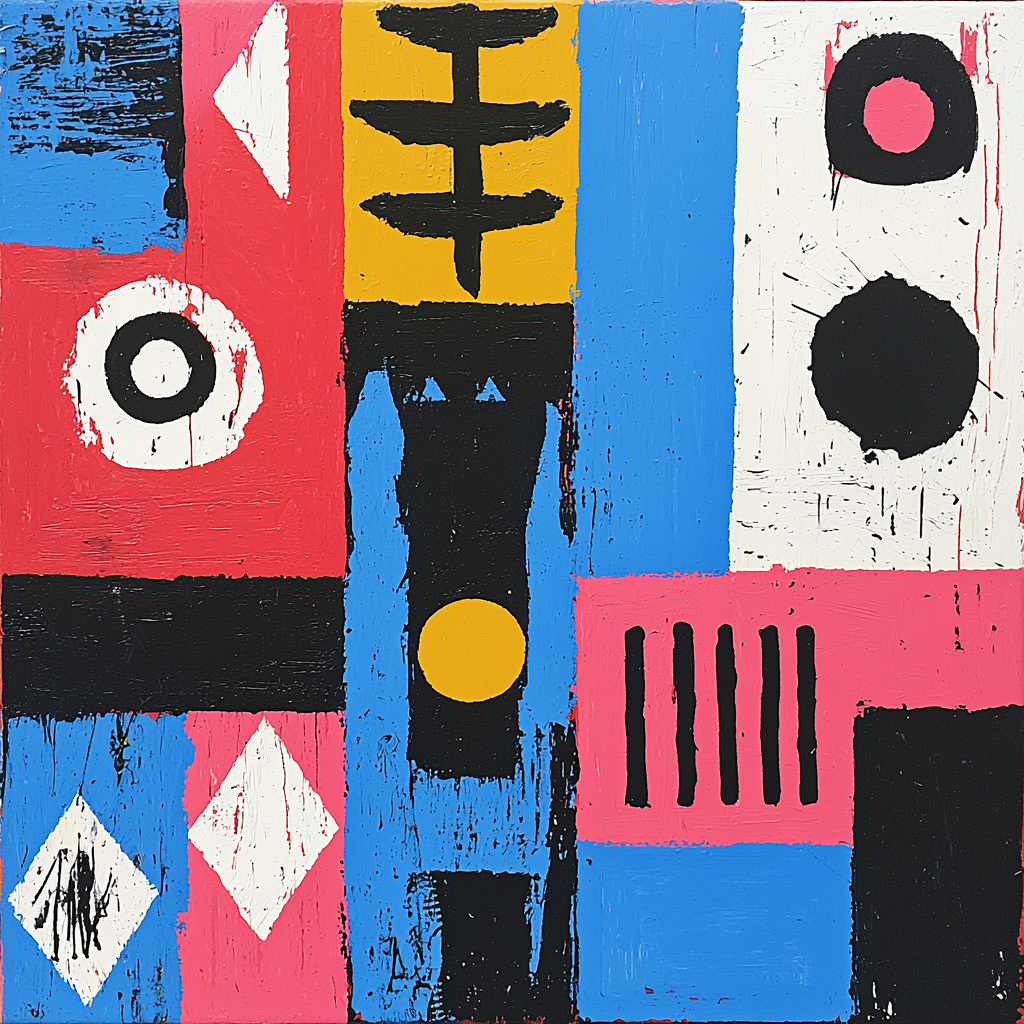 Jean-Michel Basquiat Inspired Resonance Of Culture Paint By Numbers Kits