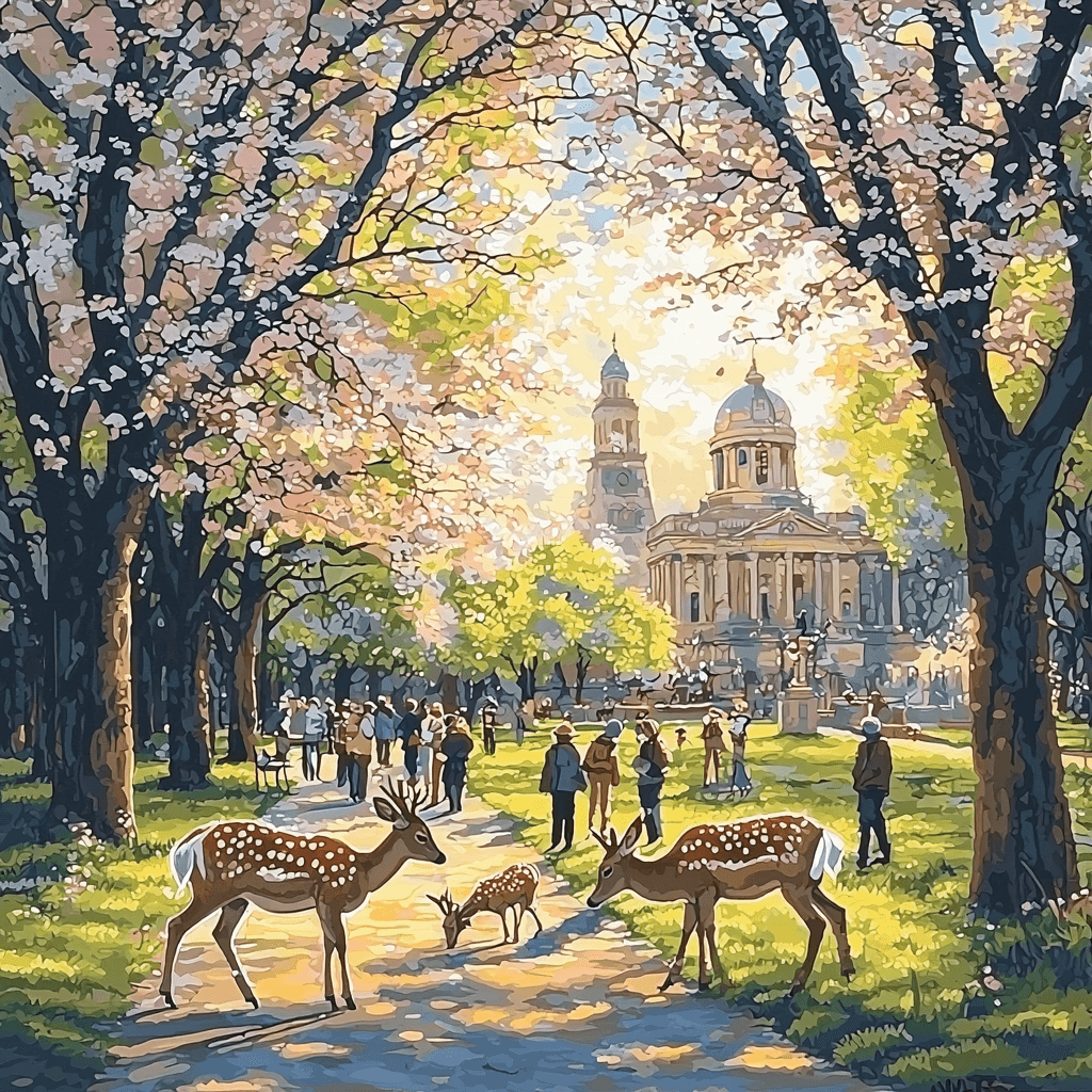 Nara Park Paint By Number