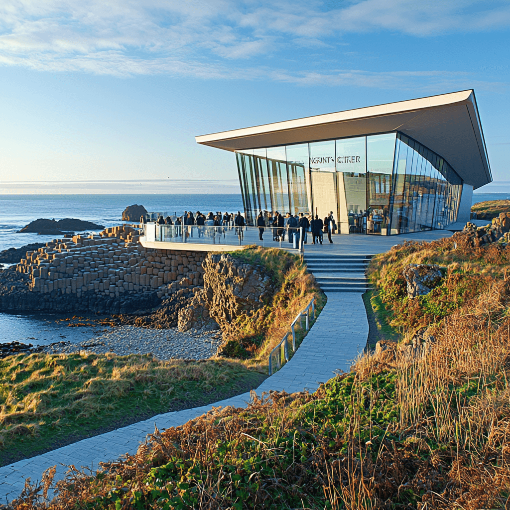 Giant's Causeway Visitor Center DIY Paint By Numbers