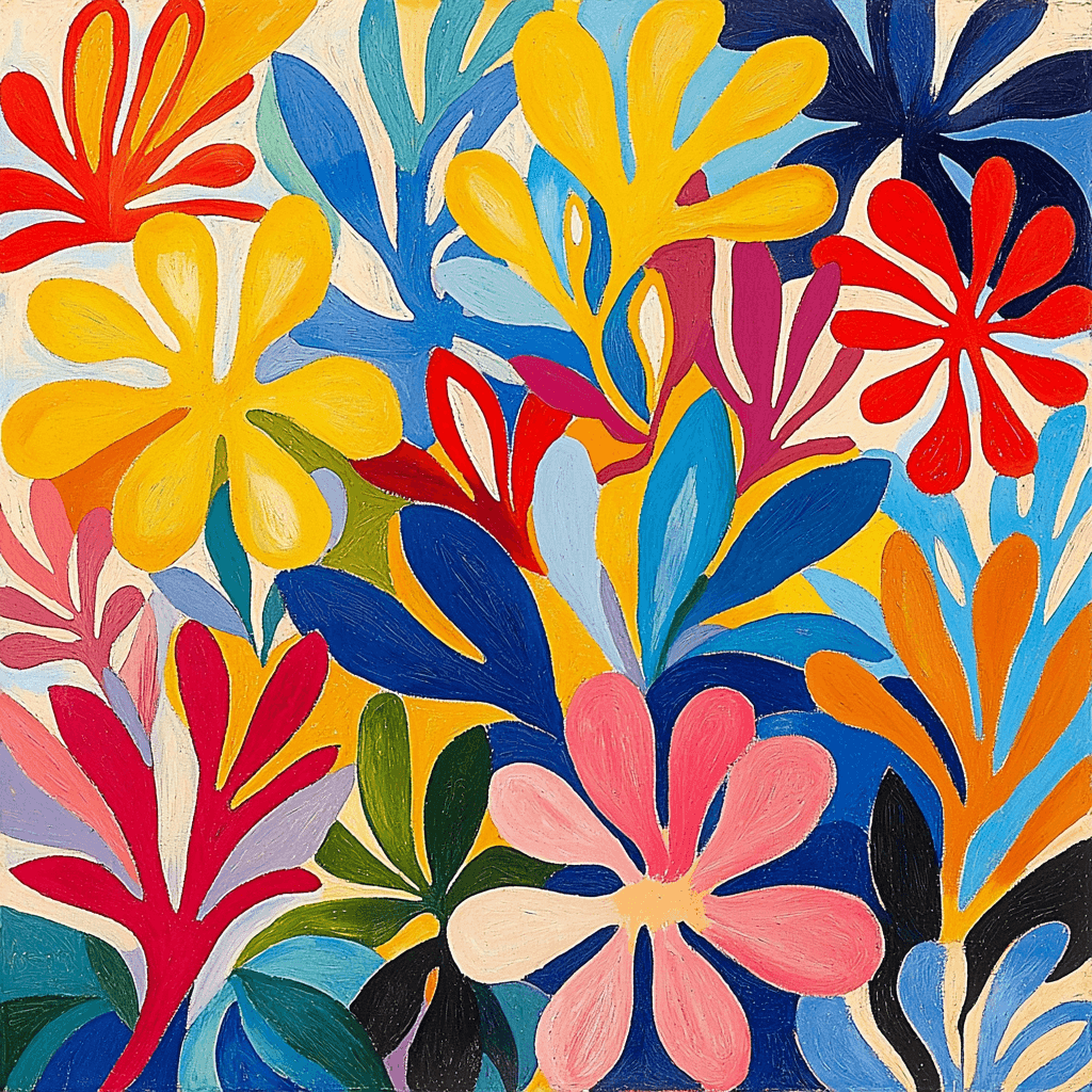 Henri Matisse Inspired Joyful Harmony Paint By Numbers Kits