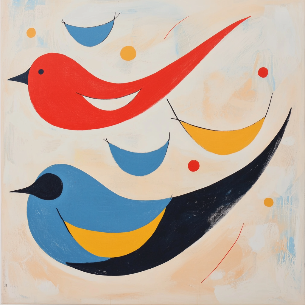 Joan Miró Inspired The Playful Universe Paint By Numbers