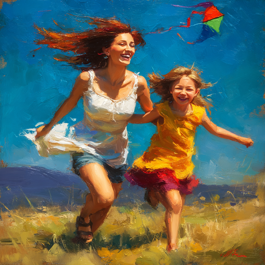 Joyful Journeys In The Sky Paint By Color