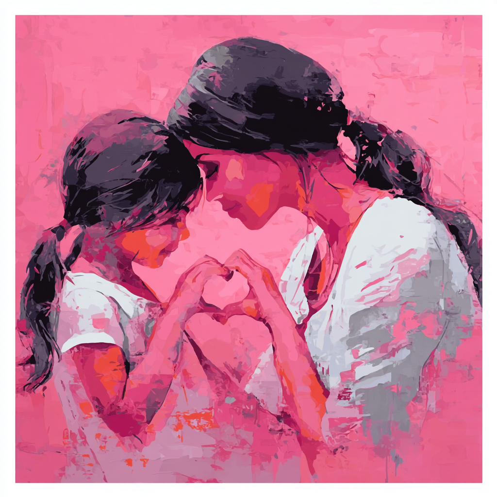 The Heart Of A Mother's Love Number Painting