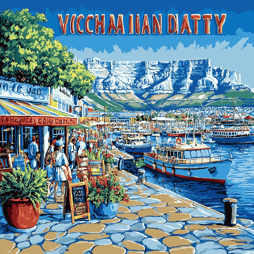 Victoria And Alfred Waterfront Numbered Painting Kits