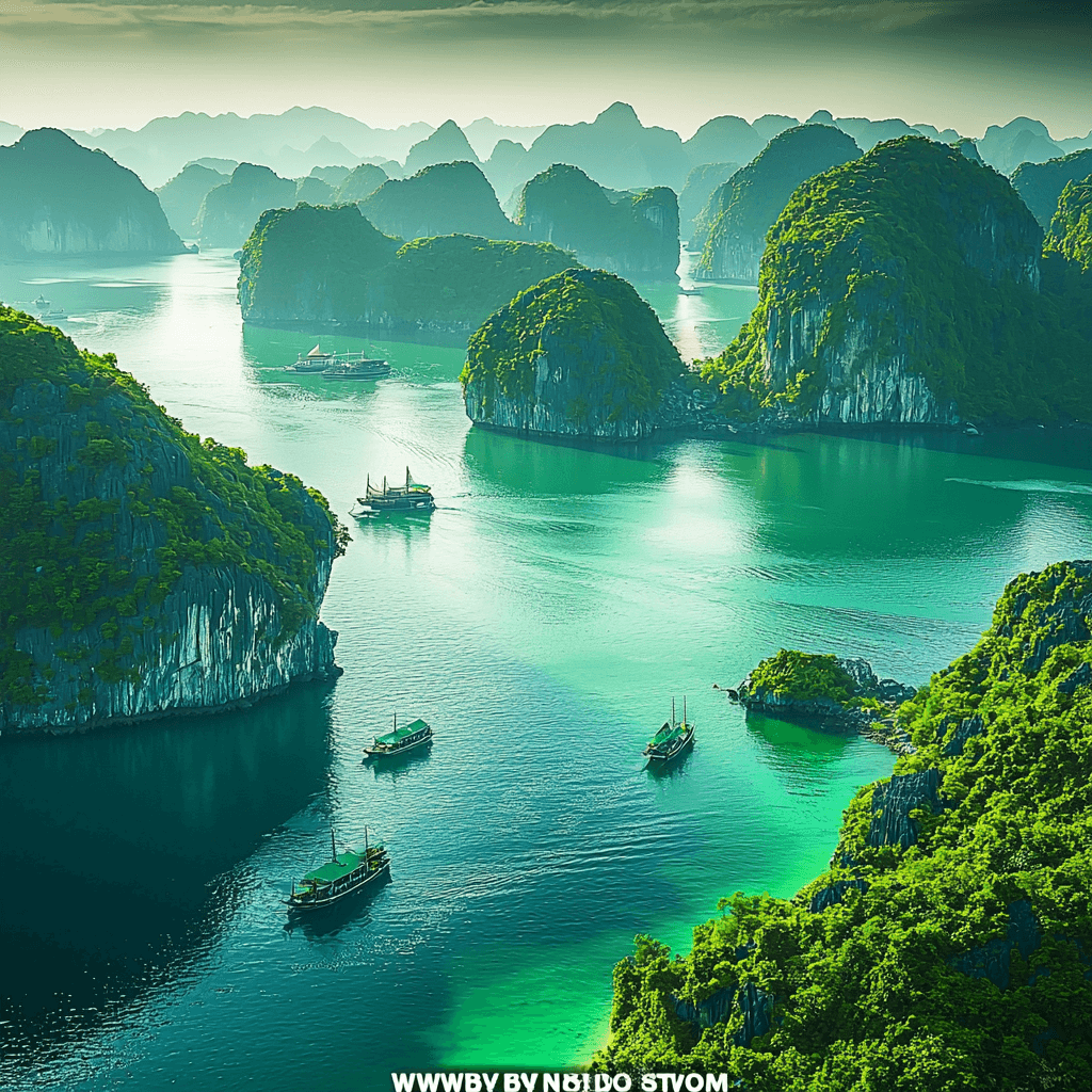 Ha Long Bay - Quang Ninh Numbered Painting Kits