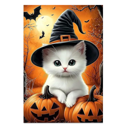 Halloween Castle Acrylic Paint By Numbers