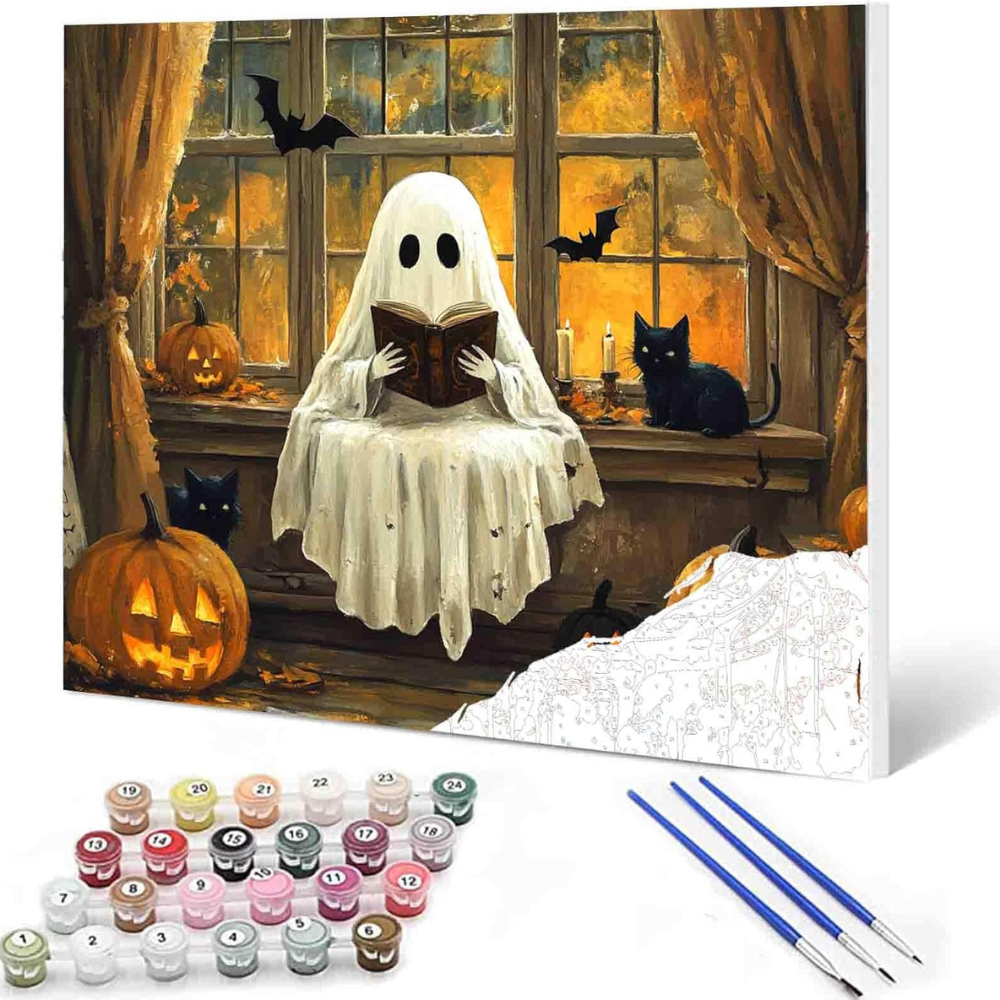 Spirit Reading Book Paint By Numbers Kit For Adults