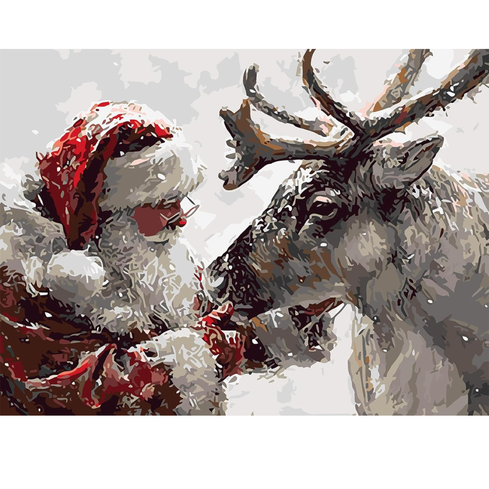 Christmas Paint by Numbers Kit