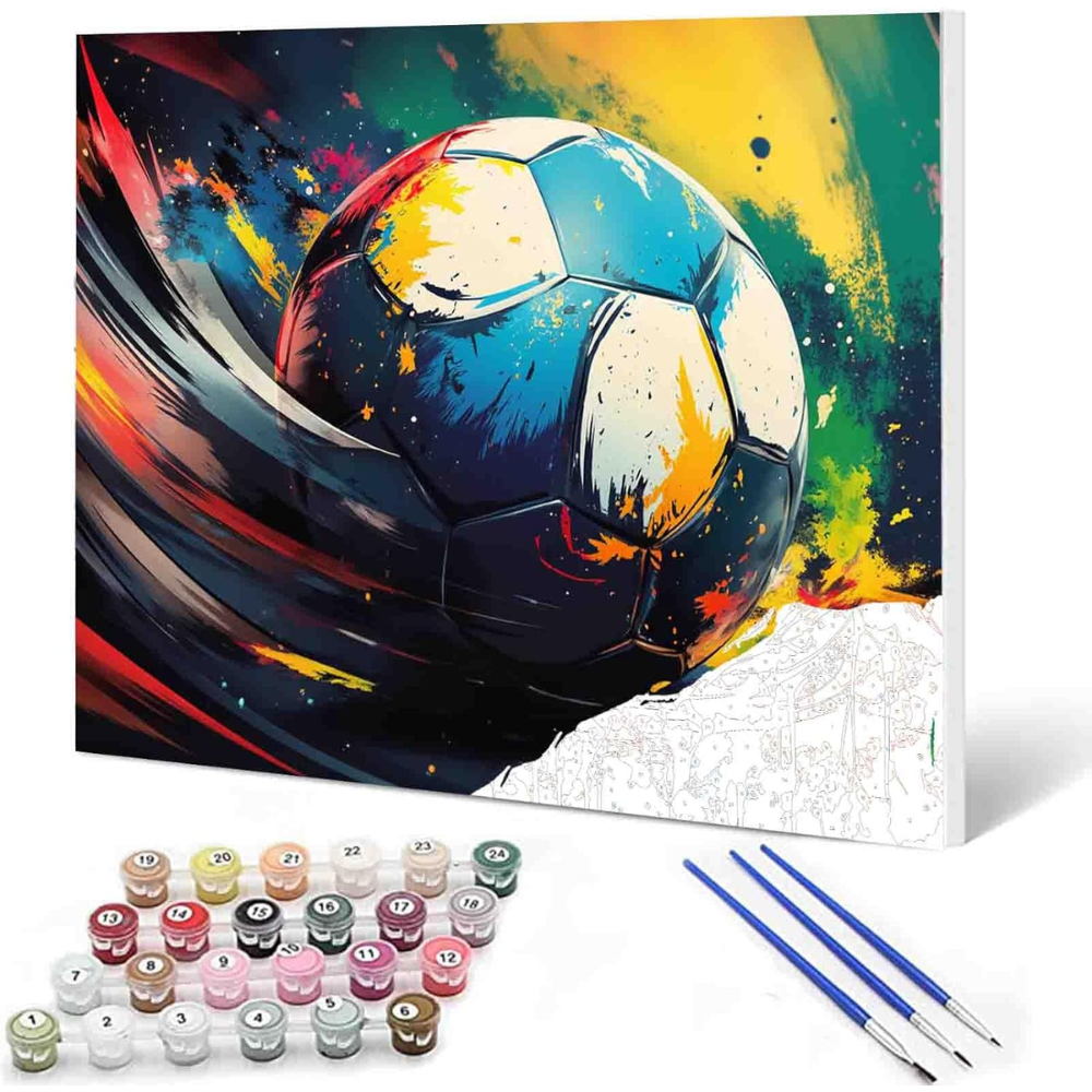 FIFA 2026 Game Paint By Numbers Kit For Sport Adult