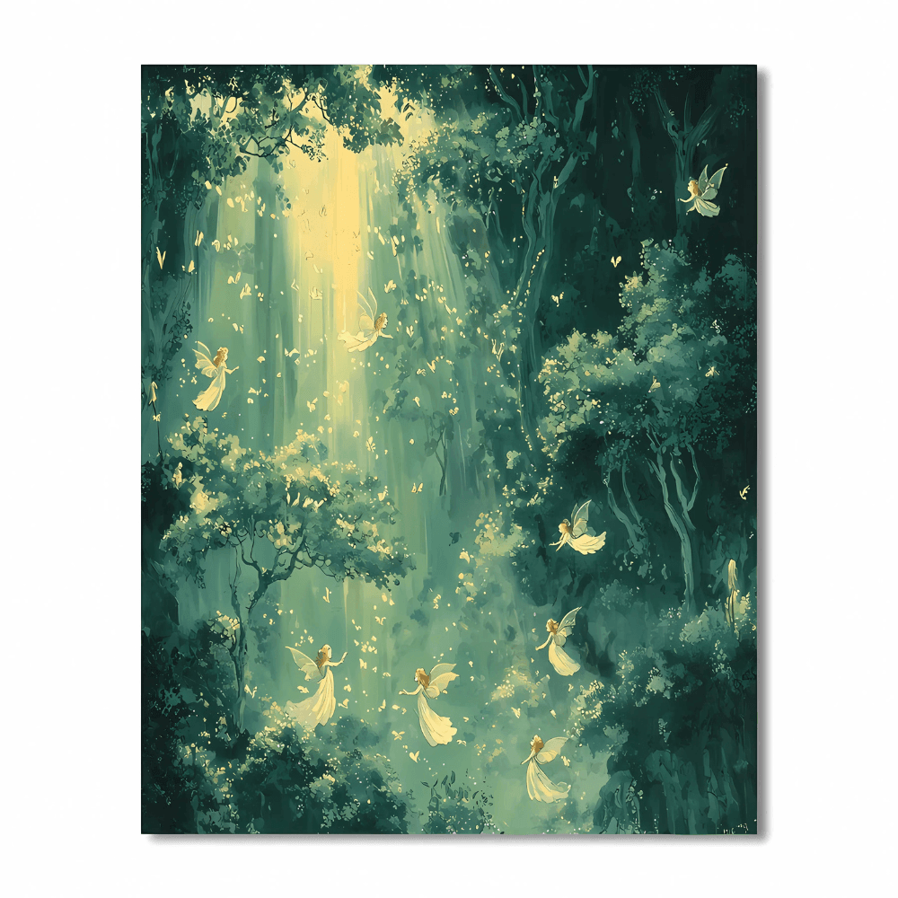 Arthur Rackham Inspired Timeless Fairytales - DIY Painting By Numbers Kit