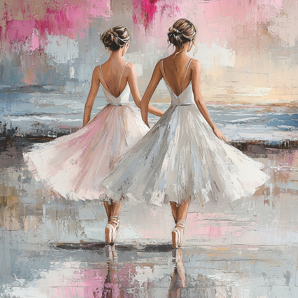 Ballet With Mom Paint By Numbers Kits