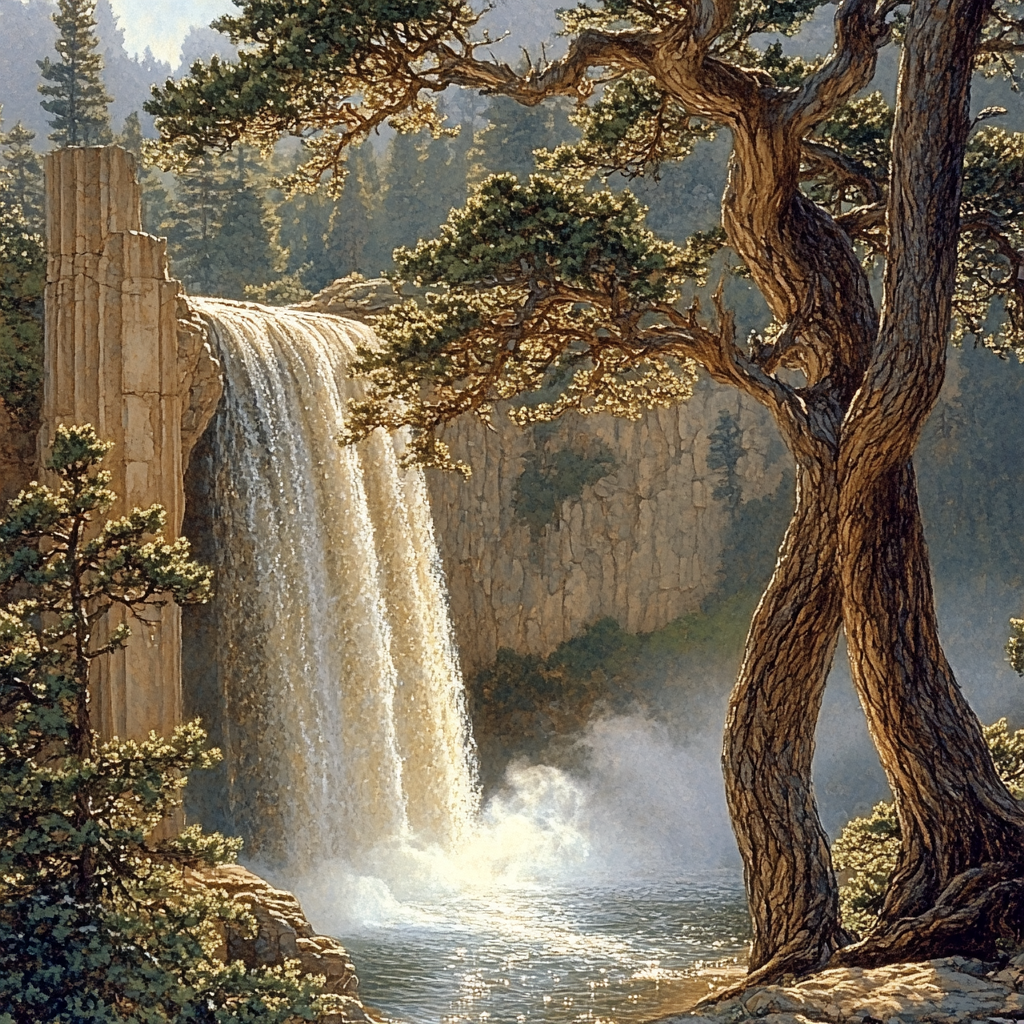 Michelangelo Inspired Celestial Cascade paint by number