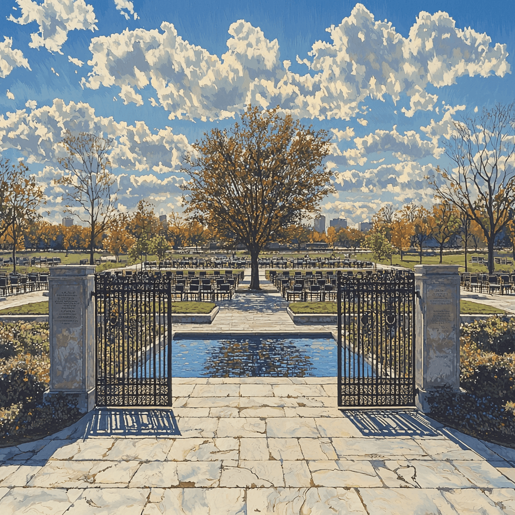 Oklahoma City National Memorial & Museum - USA Paint By Number