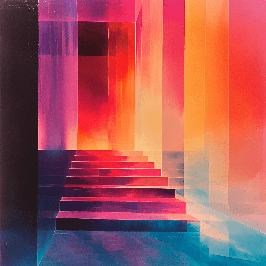 James Turrell Inspired Holographic Dreams In Motion Paint By Numbers Kits