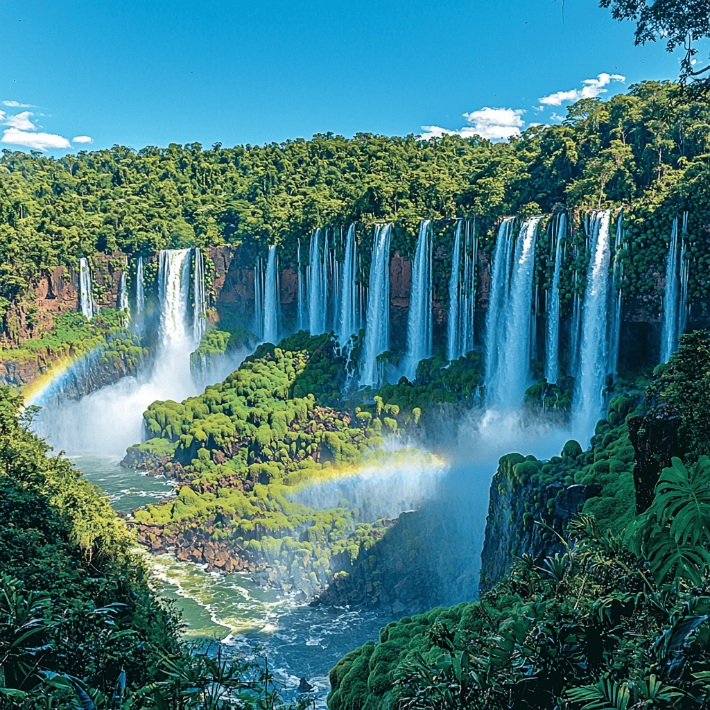 Iguazu Falls - Misiones Paint By Numbers Art