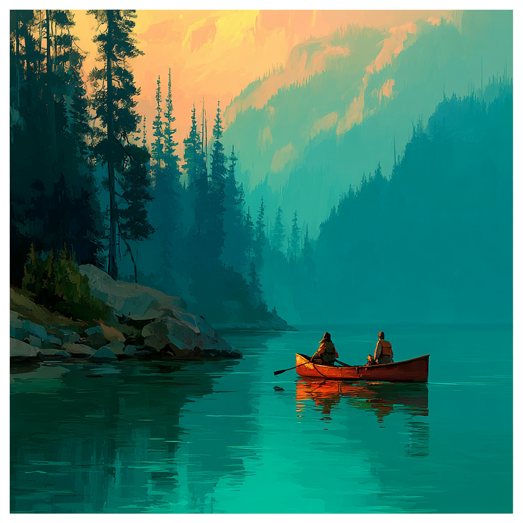 A Moment Of Stillness Paint By Numbers Art