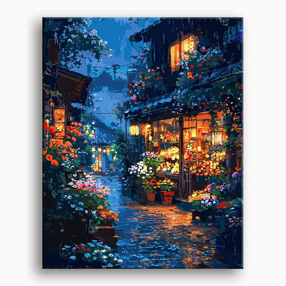 Happy Painting Exclusive DIY Paint by Number Kit Stress Relief Relaxation Toys Beginner Painting Kits Handicrafts with Lions Flowers & Birds Designs