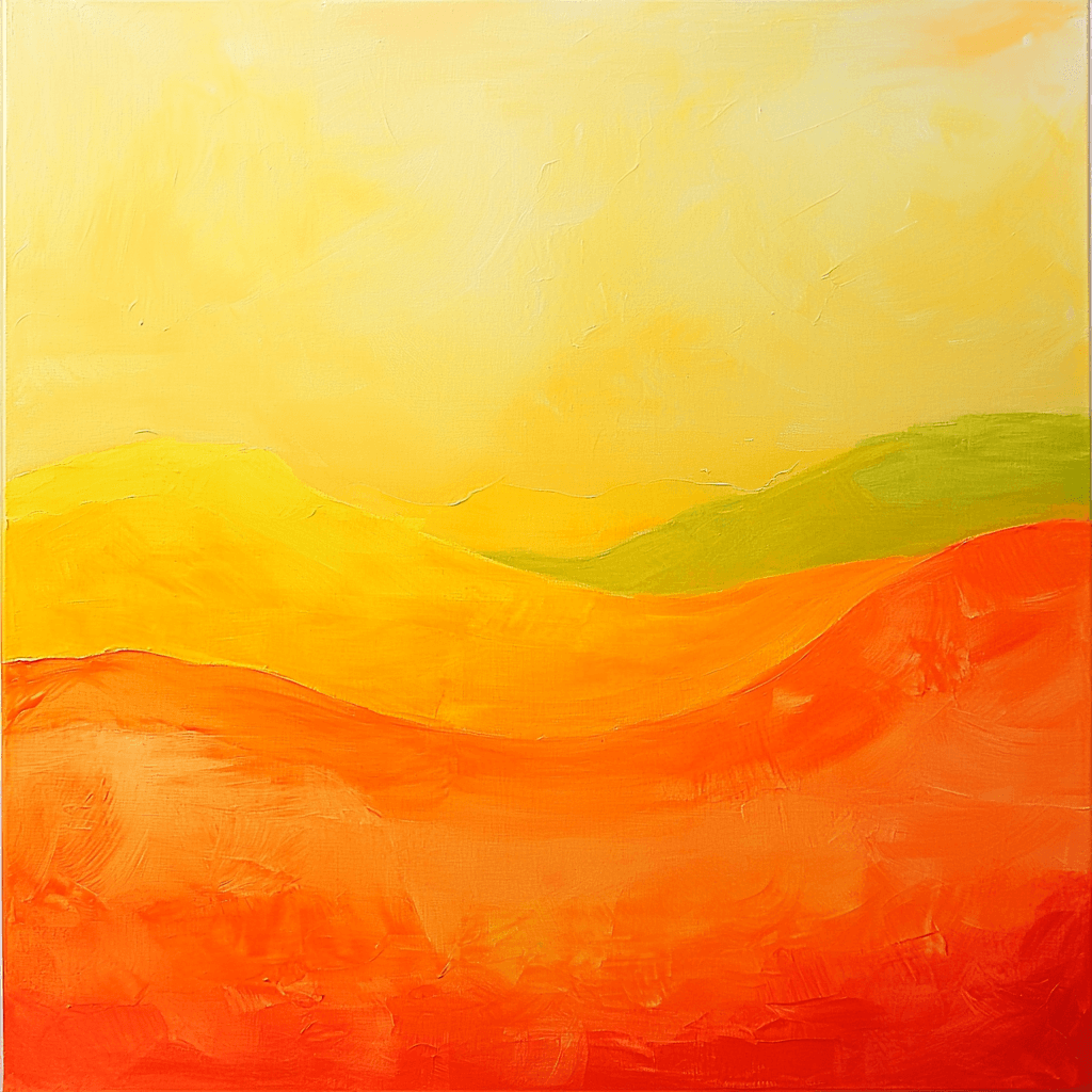 Mark Rothko Inspired Emerging Dawn Paint By Numbers Art