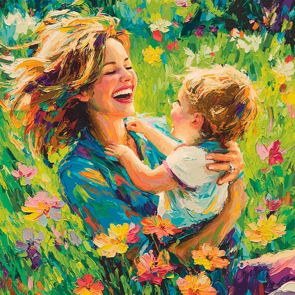 Heartfelt Laughter DIY Paint By Numbers