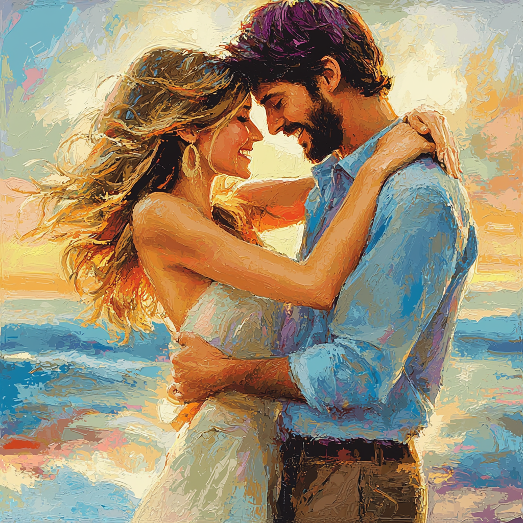 A Dance Of Love Painting By Numbers Kit
