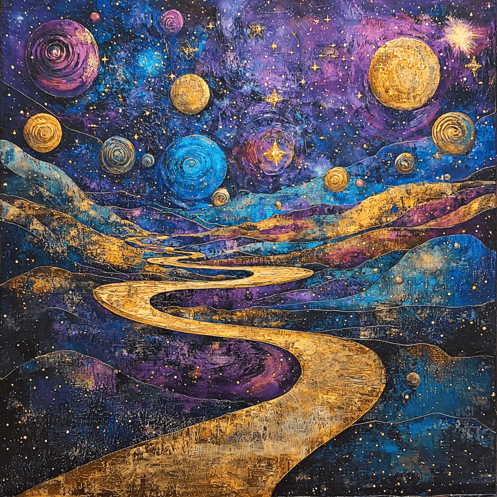 Salvador Dali Inspired Celestial Wonders Of The Cosmos Painting Number Kit