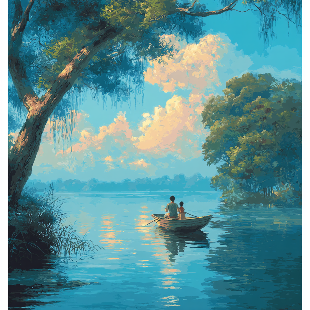 Sea Of Tranquility Painting By Numbers Kit