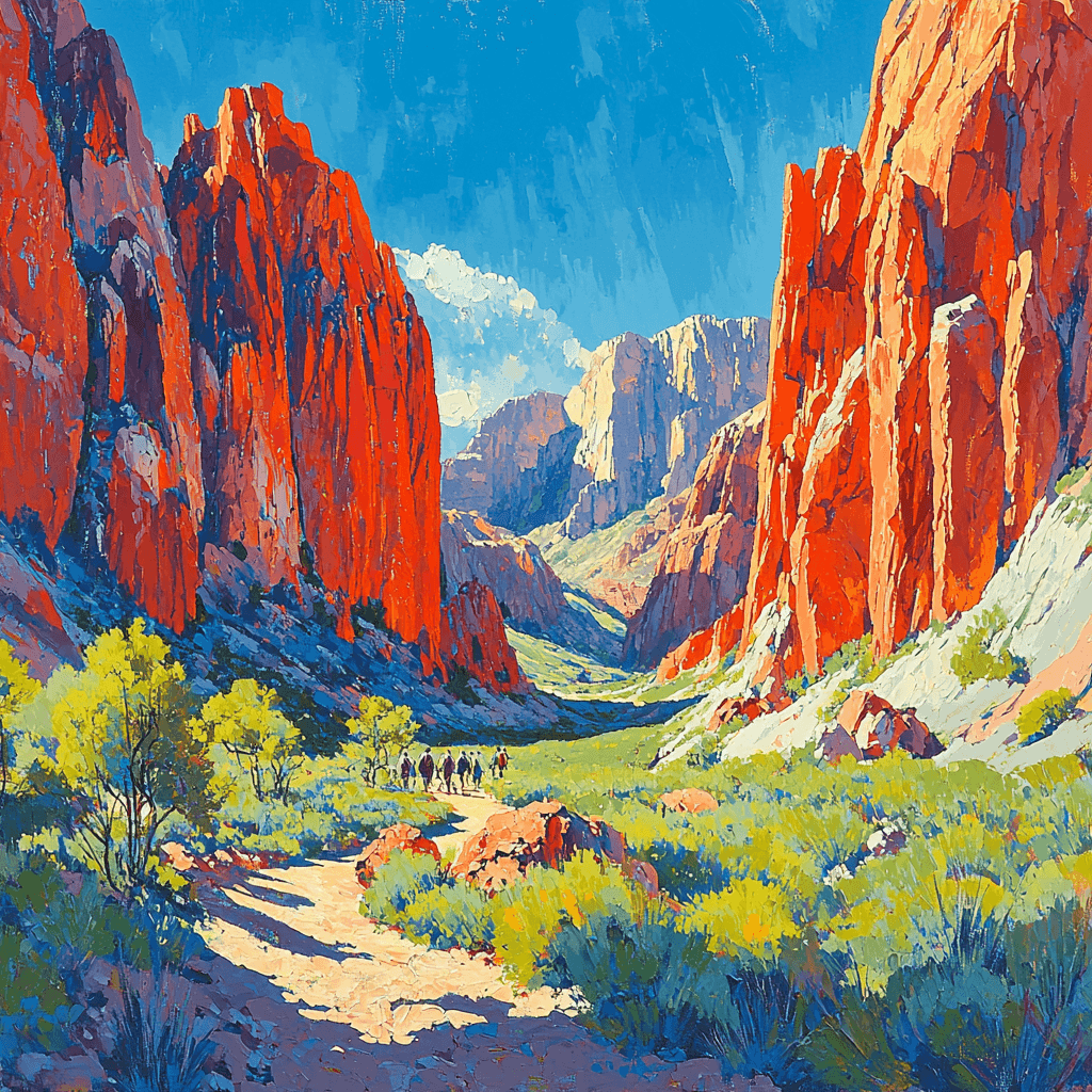 Red Rock Canyon Paint By Number