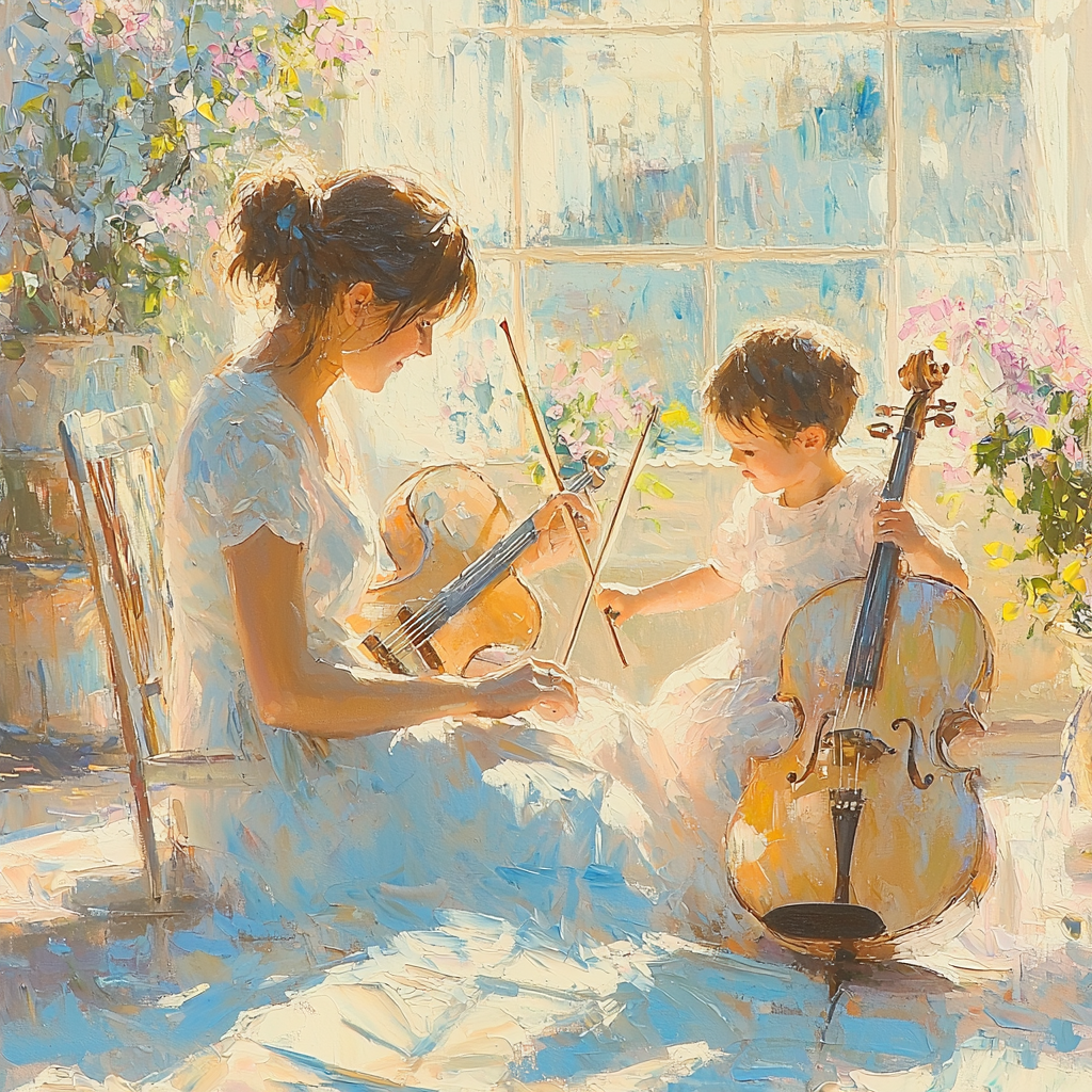 Together In Harmony Painting Number Kit