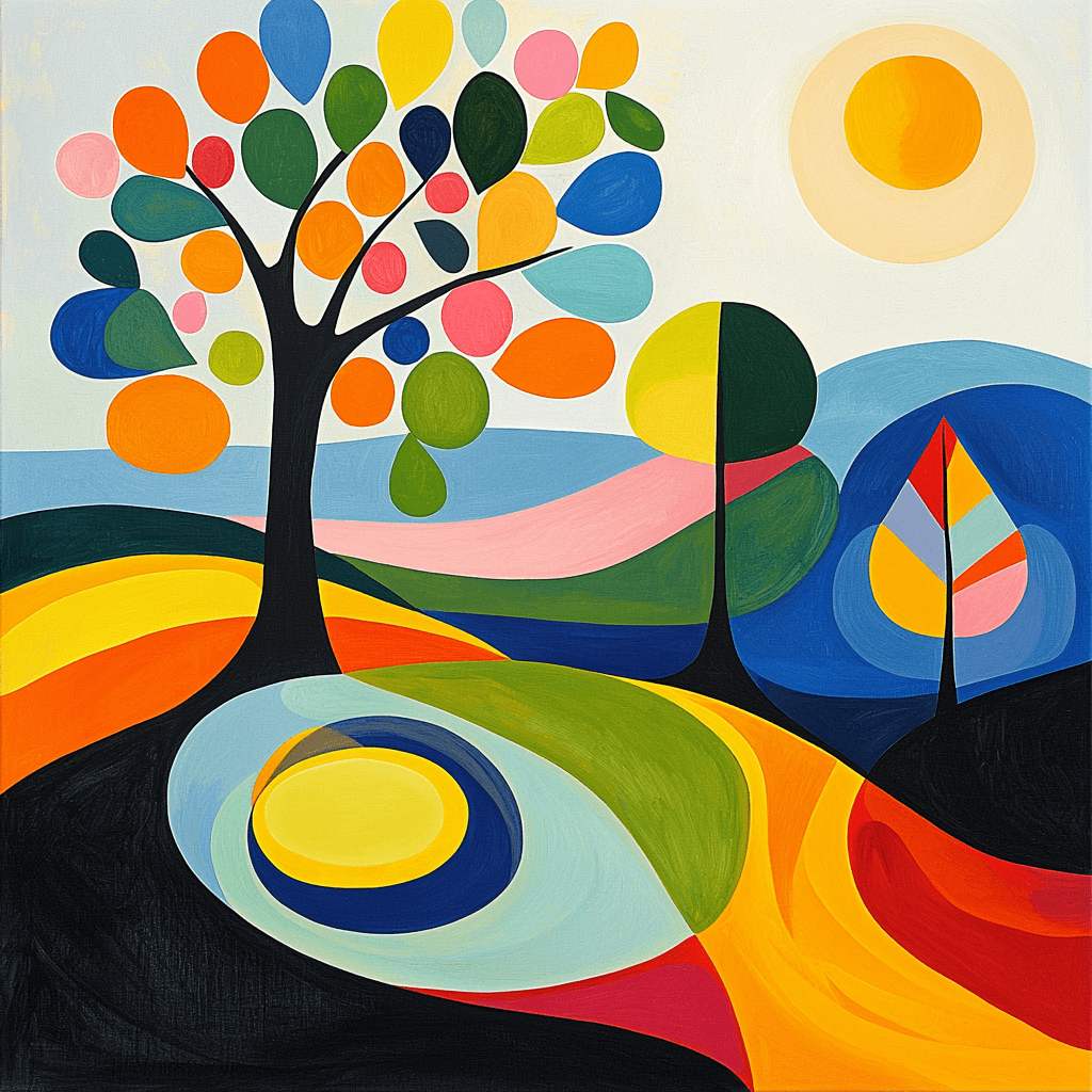 Joan Miró Inspired Journey Through Imagination Paint By Numbers Kits