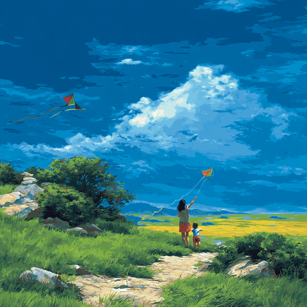 Kites Of Joy Paint By Color