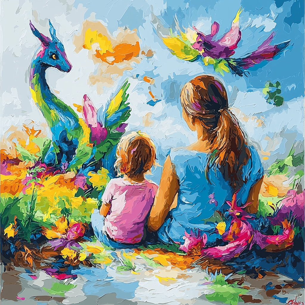 The Magic Of Imagination Number Painting