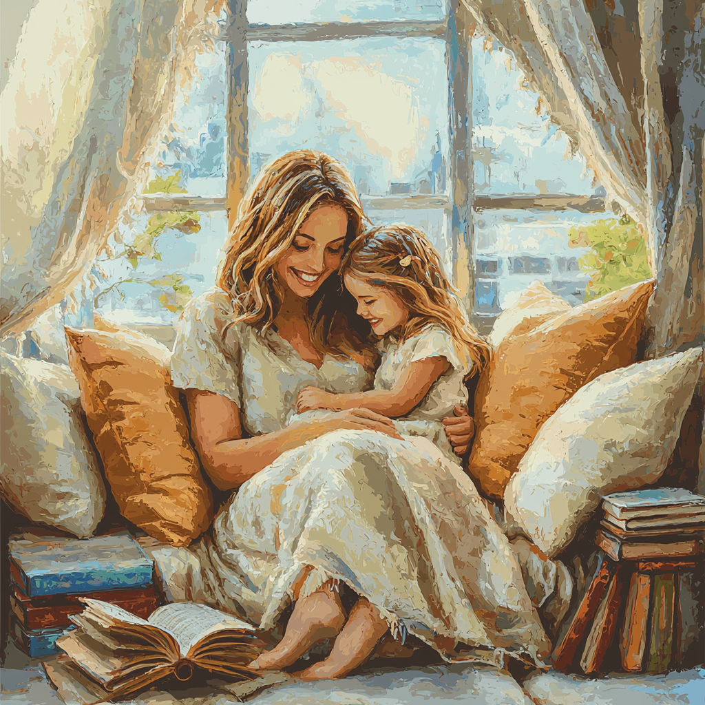 Mommy's Cozy Corner Number Painting