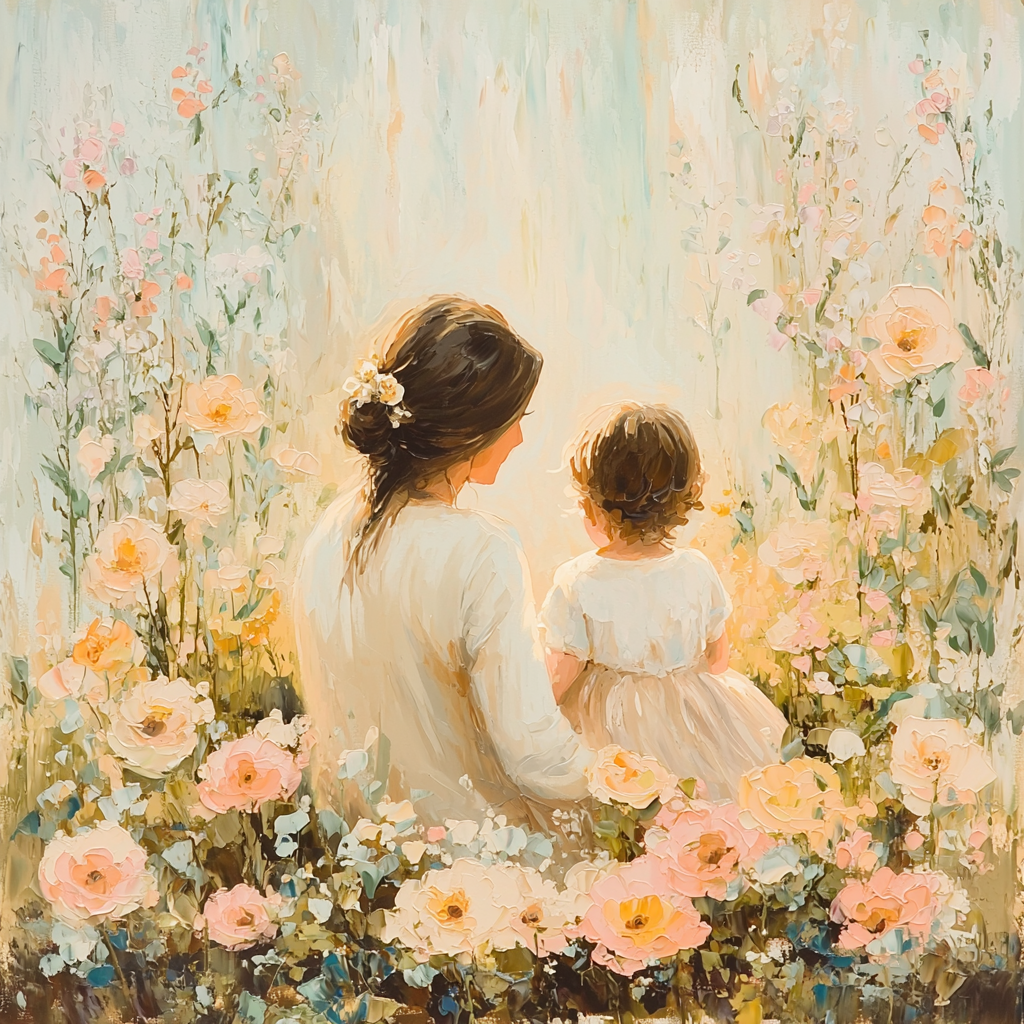 Motherhood's Embrace DIY Paint By Numbers