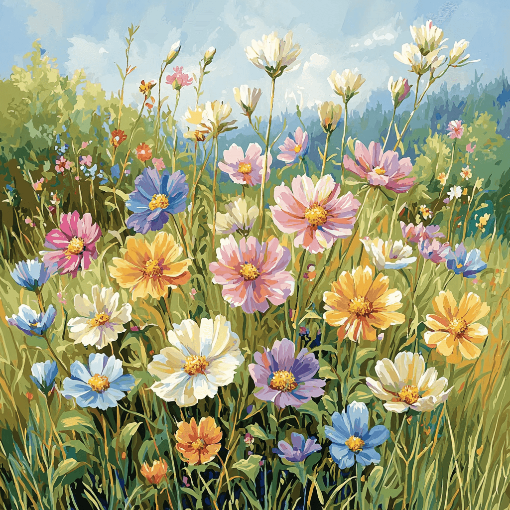 Leonardo Da Vinci Inspired Mystic Meadow DIY Paint By Numbers