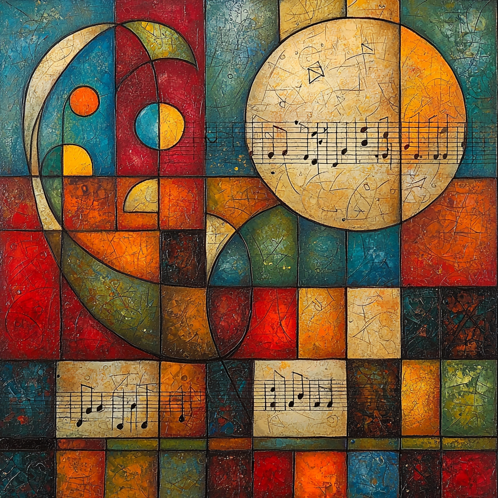 Paul Klee Inspired Melody In Color Painting By Numbers Kit