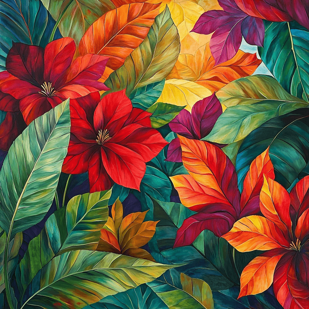 Frida Kahlo Inspired Resilience Of The Flora Paint By Numbers Kits