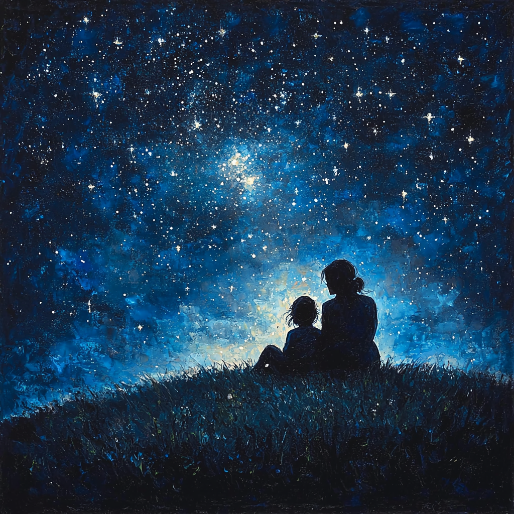 Love Under The Stars DIY Paint By Numbers