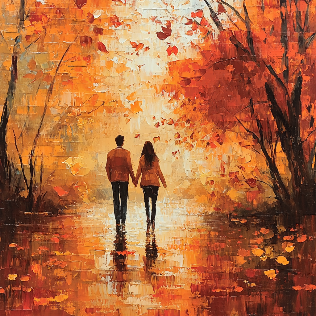 Autumn’s Gentle Hug Paint By Numbers Kits