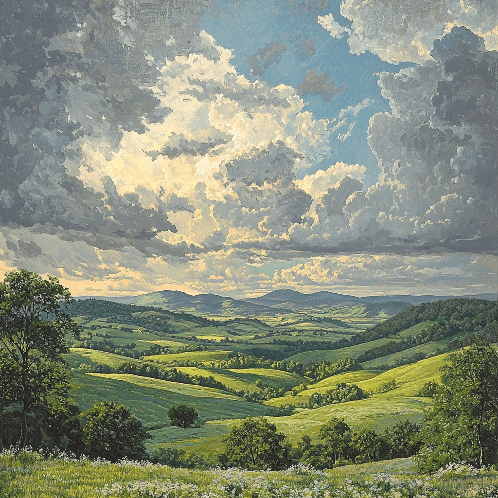 Cole Inspired Dramatic Landscapes Paint By Numbers Kits