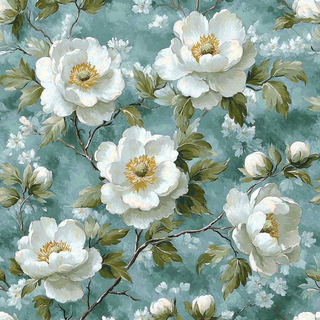 Pierre Joseph Redouté Inspired Timeless Elegance Of Nature Paint By Numbers