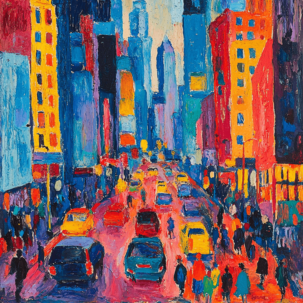 Henri Matisse Inspired Urban Expressions Paint By Numbers