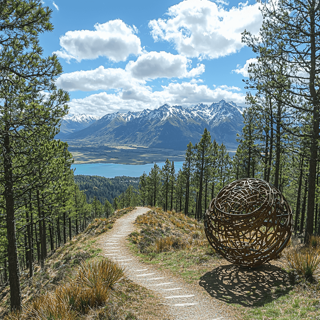 Queenstown Hill - New Zealand Painting By Numbers Kit