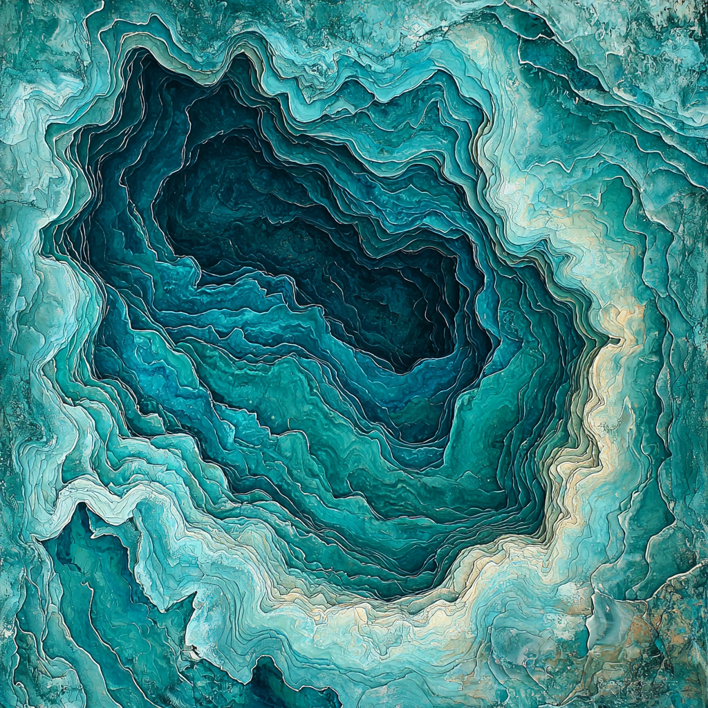 Michelangelo Inspired Stonebound Tides Paint By Numbers