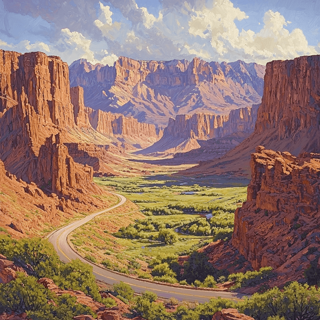 Scenic Byway 12 Paint By Number